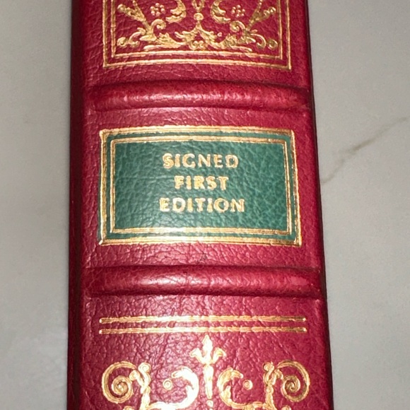 A World of Love Joseph P Lash Signed First Edition Franklin Library 1984 Leather - Picture 11 of 15